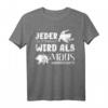 Katzenmama Katze Katzenliebhaber Als Maus Wiedergeboren T-Shirt – Humorvolles Katzendesign für Tierliebhaberinnen