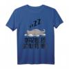 Offizielles Schlafshirt Pyjama Katze Kätzchen Kater – Lustiges Geschenk für Katzenliebhaber, Langschläfer & Morgenmuffel, Damen & Herren