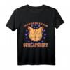 Müde Katze Schlafshirt - Lustiges Pyjama Geschenk für Damen, Herren & Kinder, Perfekt für entspannte Nächte und als Geschenkidee