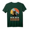 Lustiges Katze mit Kanonen T-Shirt – Western-inspiriertes Design für Katzenliebhaber & Humorvolle Tierfans