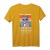 Meine 4 Stimmungen Katzen Kaffee T-Shirt – Humorvolles Motiv für Kaffeeliebhaber und Katzenfans