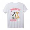 Zuhause ist wo meine Katzen sind - Süßes Katzen Kinder, Mädchen & Damen T-Shirt als Geschenk für Katzenliebhaberinnen