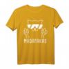 Freche Katze mit Mittelfinger Meow Meow Madafakas T-Shirt – Lustiges Katzensprüche Geschenk für Tierliebhaber & Katzenfans