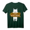 Süße Katze am Chillen | Dominantes Katzen-Design T-Shirt für Katzenliebhaber und Tierfreunde