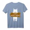 Süße Katze am Chillen | Dominantes Katzen-Design T-Shirt für Katzenliebhaber und Tierfreunde