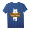Süße Katze am Chillen | Dominantes Katzen-Design T-Shirt für Katzenliebhaber und Tierfreunde