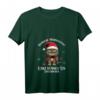 Lustiges Weihnachts-T-Shirt mit Katze - Ironischer Spruch 'Ganz dünnes Eis Freundchen!' für Weihnachten, Weihnachtsmuffel & Katzenliebhaber