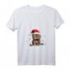 Lustiges Weihnachts-T-Shirt mit Katze - Ironischer Spruch 'Ganz dünnes Eis Freundchen!' für Weihnachten, Weihnachtsmuffel & Katzenliebhaber