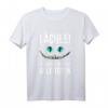 Lustiges Grinse Katze T-Shirt - Witziges Halloween & Party Outfit für Kinder und Erwachsene, Geschenkidee für Katzenfans