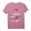 Durstige Hexe auf Hexen-Besen mit Katze - Lustiges Damen Halloween T-Shirt für Party & Kostümzubehör