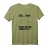 Jaja moin Fresse halten Kaffee Her, Mittelfinger Katze - Lustiges T-Shirt für Kaffee- und Katzenliebhaber, perfekt für Arbeit und Freizeit