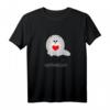 Niedliches Herz T-Shirt mit süßer Katze – Humorvolles Katzenmotiv für Tierliebhaber