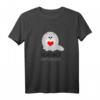 Niedliches Herz T-Shirt mit süßer Katze – Humorvolles Katzenmotiv für Tierliebhaber