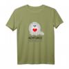Niedliches Herz T-Shirt mit süßer Katze – Humorvolles Katzenmotiv für Tierliebhaber