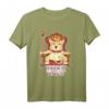 HapFrog T-Shirt – Perfektes Katzen-Design Geschenk für Herren, Damen, Kinder und Katzenliebhaber zu Weihnachten und Geburtstag