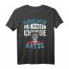 Katze 'Scheiß auf die Prinzessin' Lustiges Single T-Shirt für Katzenliebhaber – Witziges Geschenk für Freund, Papa & Bruder