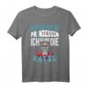 Katze 'Scheiß auf die Prinzessin' Lustiges Single T-Shirt für Katzenliebhaber – Witziges Geschenk für Freund, Papa & Bruder