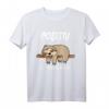 Positiv Auf Müde Getestet Faultier Lustig Humour Geschenk T-Shirt – Perfekt für Faultierliebhaber, lange Schlafenszeiten & humorvolle Geschenke