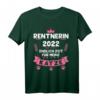 Lustiges Rentner T-Shirt 2022 - Ruhestand Geschenk für Rentnerinnen und Rentner mit Katze, perfekt für den Abschied und Renteneintritt