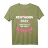 Lustiges Rentner T-Shirt 2022 - Ruhestand Geschenk für Rentnerinnen und Rentner mit Katze, perfekt für den Abschied und Renteneintritt