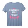 Lustiges Rentner T-Shirt 2022 - Ruhestand Geschenk für Rentnerinnen und Rentner mit Katze, perfekt für den Abschied und Renteneintritt