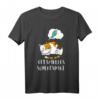 Lustiges HapFrog Pyjama T-Shirt mit Katze - Perfekt für Katzenliebhaber, Spätaufsteher & als Geschenk zu Weihnachten, Geburtstag, Vatertag oder Muttertag
