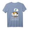 Lustiges HapFrog Pyjama T-Shirt mit Katze - Perfekt für Katzenliebhaber, Spätaufsteher & als Geschenk zu Weihnachten, Geburtstag, Vatertag oder Muttertag