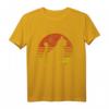Retro Katze Silhouette T-Shirt – Geschenkidee für Katzenliebhaberinnen und Katzenliebhaber, Damen und Herren