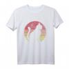 Retro Katze Silhouette T-Shirt – Geschenkidee für Katzenliebhaberinnen und Katzenliebhaber, Damen und Herren