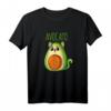 Avocato | Lustiges Avocado & Katzen T-Shirt – Perfektes Geschenk für Tier- und Obstliebhaberinnen zu Geburtstag, Weihnachten & Co.