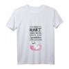 Damen Katzen T-Shirt mit Spruch 'Ich arbeite hart damit meine Katze' - V-Ausschnitt, bequem und stilvoll