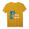 Schlecht gelaunte Katze lustiges Katzenliebhaber T-Shirt – Sarkastisches Alltagsoutfit für Katzenfans zum Geburtstag und als Geschenk