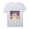 Pew Pew Madafakas Lustiges schwarzes Katzen T-Shirt - Perfekt für Partys, Geburtstage, Halloween & Weihnachten