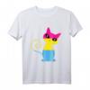 Pansexuelle Katze Pan Stolz Geschenk T-Shirt - Unterstützung für LGBTQ+ und Diversität, perfektes Pride-Outfit