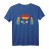 Süße Retro Vintage Katze Kätzchen T-Shirt – Lustiges Geschenk für Katzenliebhaber, Katzenfans und Besitzer im Retro Look