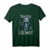 Lachende Katze T-Shirt mit Spruch - Humorvolles Katzendesign für Katzenliebhaber, Kinder, Damen und Herren als Geschenkidee zu Geburtstag oder Weihnachten