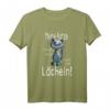 Lachende Katze T-Shirt mit Spruch - Humorvolles Katzendesign für Katzenliebhaber, Kinder, Damen und Herren als Geschenkidee zu Geburtstag oder Weihnachten