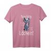 Lachende Katze T-Shirt mit Spruch - Humorvolles Katzendesign für Katzenliebhaber, Kinder, Damen und Herren als Geschenkidee zu Geburtstag oder Weihnachten