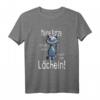 Lachende Katze T-Shirt mit Spruch - Humorvolles Katzendesign für Katzenliebhaber, Kinder, Damen und Herren als Geschenkidee zu Geburtstag oder Weihnachten