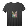 Damen Maine Coon Katze T-Shirt mit V-Ausschnitt – Perfektes Geschenk für Katzenliebhaberinnen und Tierfreunde