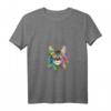 Damen Maine Coon Katze T-Shirt mit V-Ausschnitt – Perfektes Geschenk für Katzenliebhaberinnen und Tierfreunde