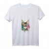 Damen Maine Coon Katze T-Shirt mit V-Ausschnitt – Perfektes Geschenk für Katzenliebhaberinnen und Tierfreunde
