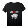 Lustiges Apocatlypse Katzenliebhaber T-Shirt mit V-Ausschnitt – Perfektes Geschenk für Katzenfans zu Weihnachten & Geburtstag