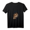 Damen Süßes Kätzchen Riss T-Shirt mit V-Ausschnitt - Perfektes Geschenk für Katzenliebhaber, Katzenmamas, Weihnachten, Geburtstag & Valentinstag