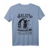 Lustiges schwarzes Katze Salem Halloween T-Shirt für Hexen, Coven-Schwestern & Katzenliebhaber - Perfekt für gruselige Jahreszeit