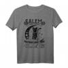 Lustiges schwarzes Katze Salem Halloween T-Shirt für Hexen, Coven-Schwestern & Katzenliebhaber - Perfekt für gruselige Jahreszeit