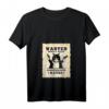 Damen Schrödingers Katze Wanted Dead or Alive Physik Nerd T-Shirt mit V-Ausschnitt – Lustiges Geschenk für Wissenschaftler, Physiker, Studenten & Nerds