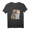 WAGOMA Kawaii Katze Kitty Kätzchen T-Shirt – Perfektes Geschenk für Katzenliebhaberinnen und Kätzchen-Fans