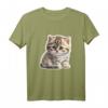 WAGOMA Kawaii Katze Kitty Kätzchen T-Shirt – Perfektes Geschenk für Katzenliebhaberinnen und Kätzchen-Fans