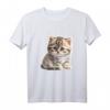 WAGOMA Kawaii Katze Kitty Kätzchen T-Shirt – Perfektes Geschenk für Katzenliebhaberinnen und Kätzchen-Fans